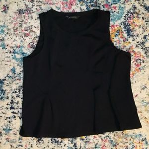 Black Banana Republic Peplum Top